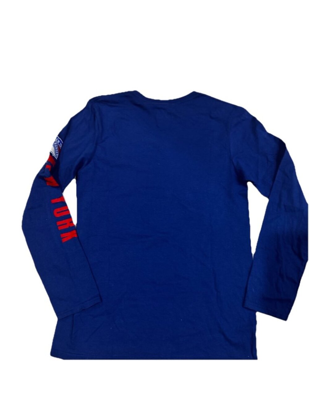 New York Rangers Long Sleeve Shirt Blue Fanatics NHL Licensed Mens Small - Picture 5 of 7